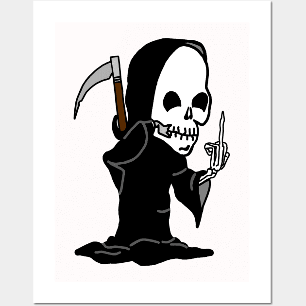 F' You Reaper Wall Art by imphavok